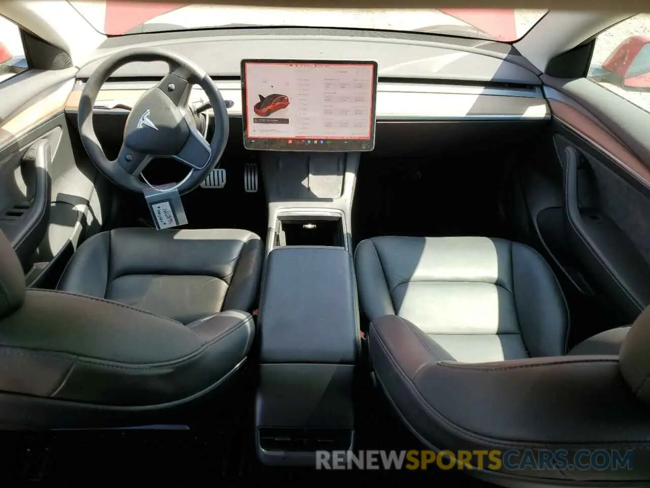 8 Фотография поврежденного автомобиля 5YJ3E1EC6NF168984 TESLA MODEL 3 2022