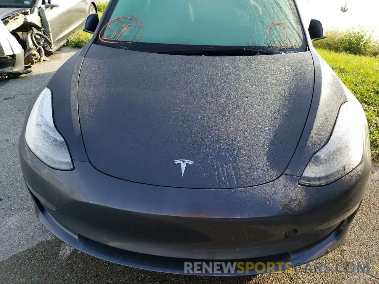 7 Photograph of a damaged car 5YJ3E1EC6NF227421 TESLA MODEL 3 2022