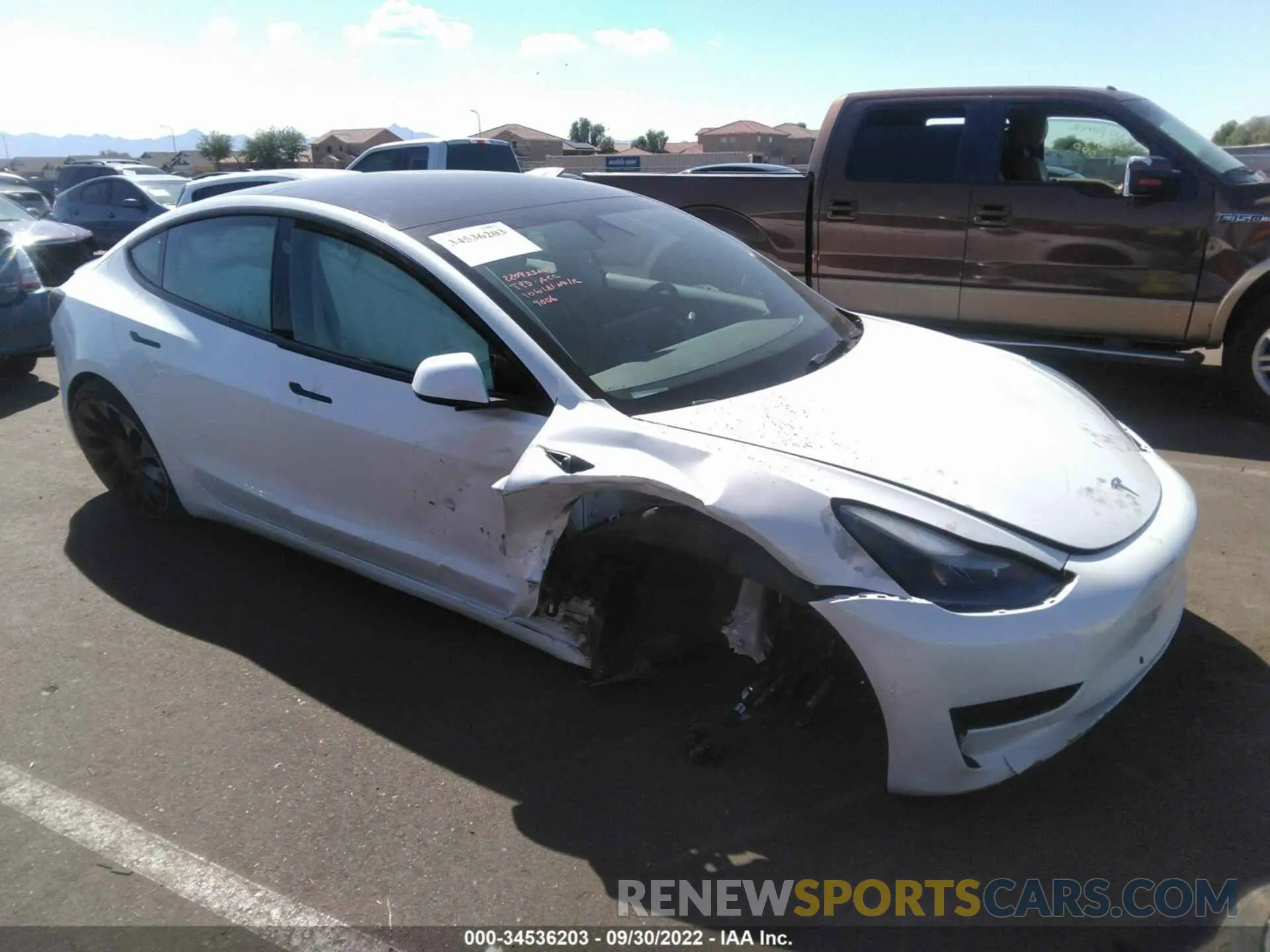 6 Photograph of a damaged car 5YJ3E1EC6NF269006 TESLA MODEL 3 2022