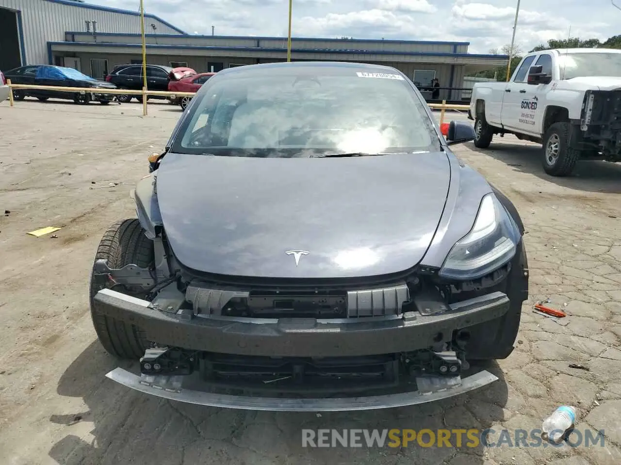 5 Фотография поврежденного автомобиля 5YJ3E1EC6NF294343 TESLA MODEL 3 2022