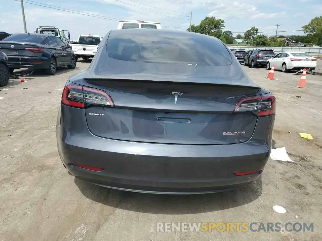 6 Фотография поврежденного автомобиля 5YJ3E1EC6NF294343 TESLA MODEL 3 2022