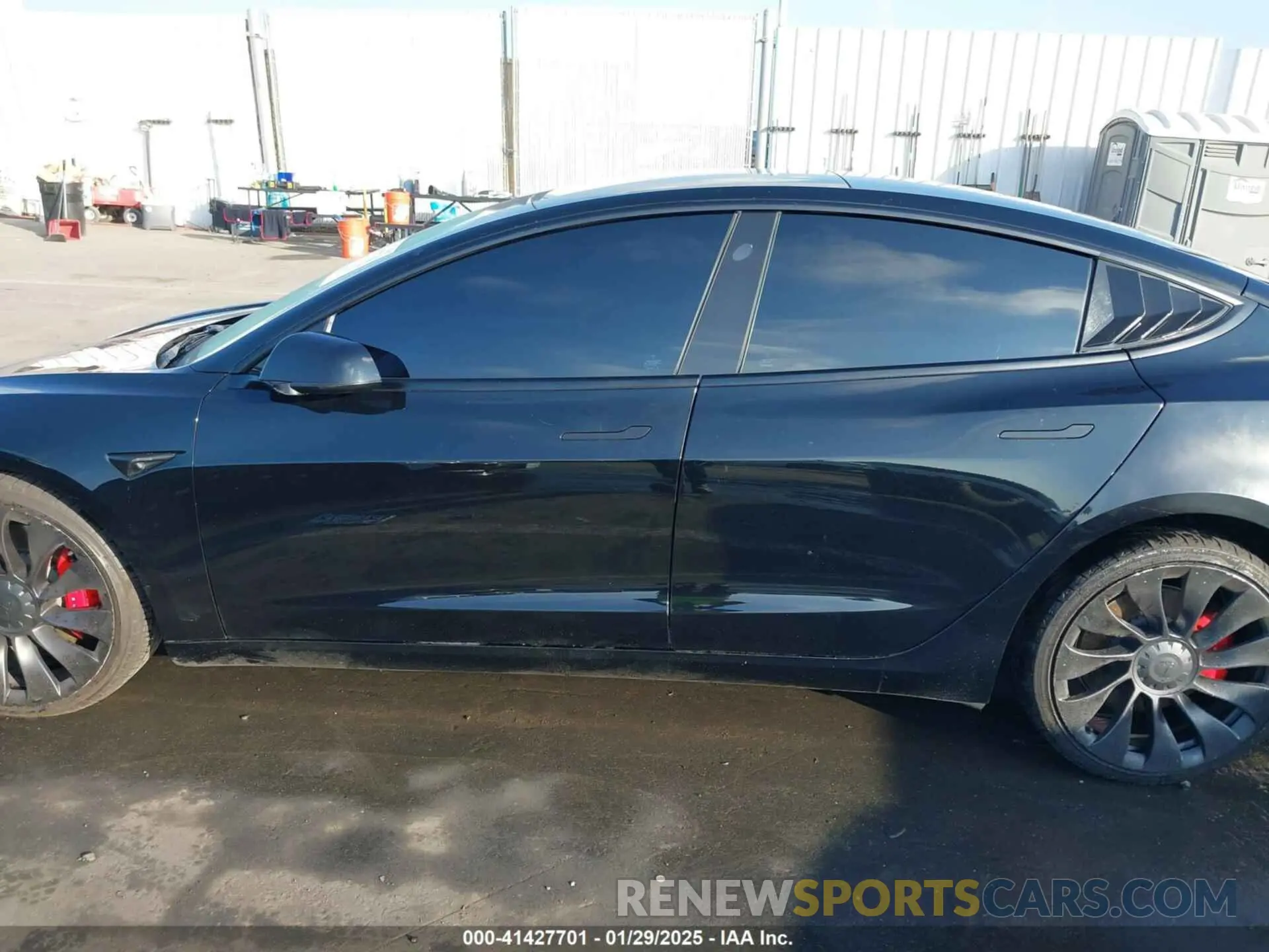 13 Фотография поврежденного автомобиля 5YJ3E1EC7NF137744 TESLA MODEL 3 2022