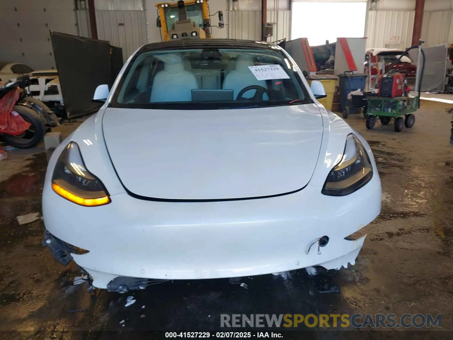 12 Photograph of a damaged car 5YJ3E1EC7NF202933 TESLA MODEL 3 2022