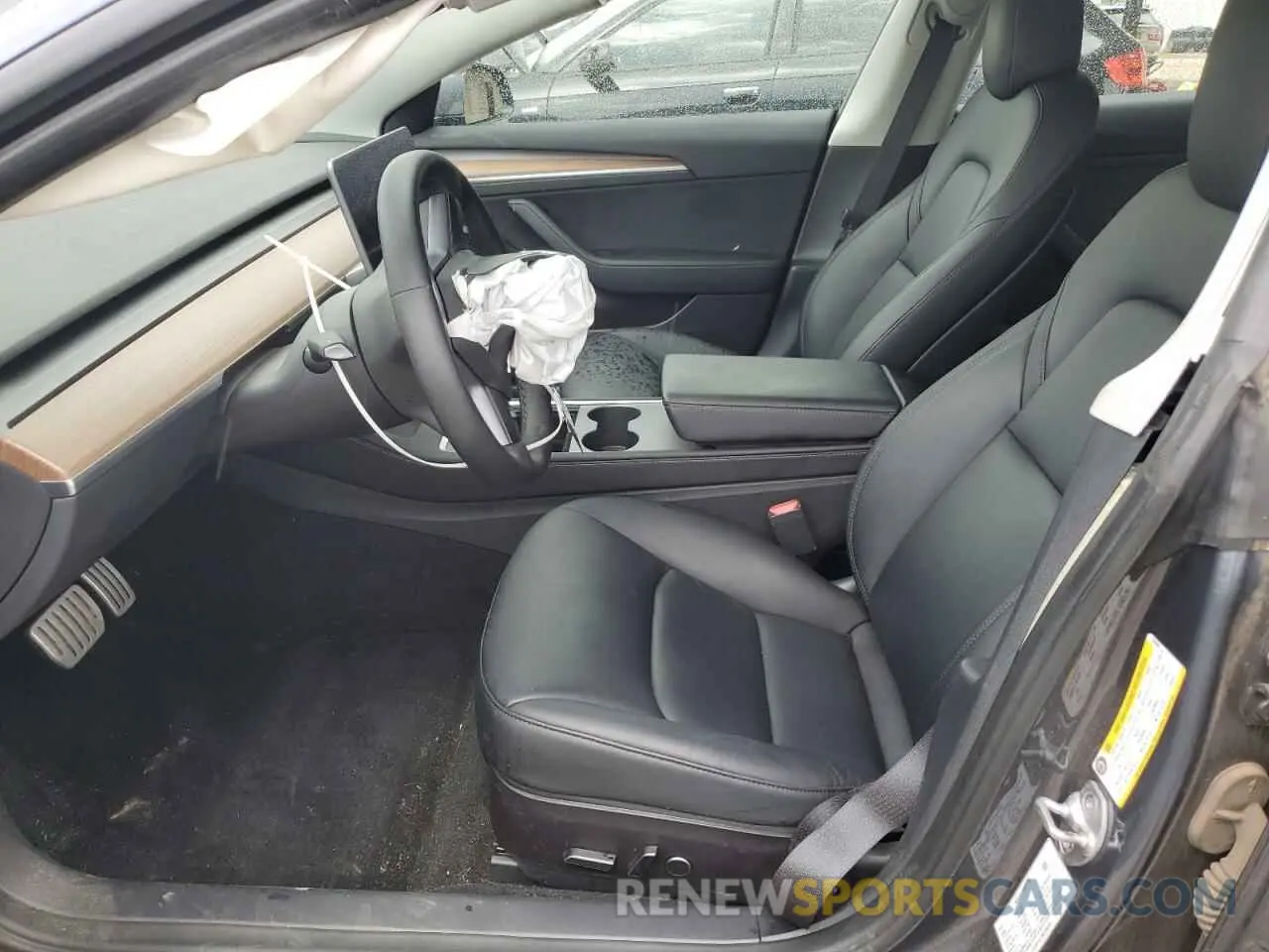 7 Photograph of a damaged car 5YJ3E1EC7NF268284 TESLA MODEL 3 2022
