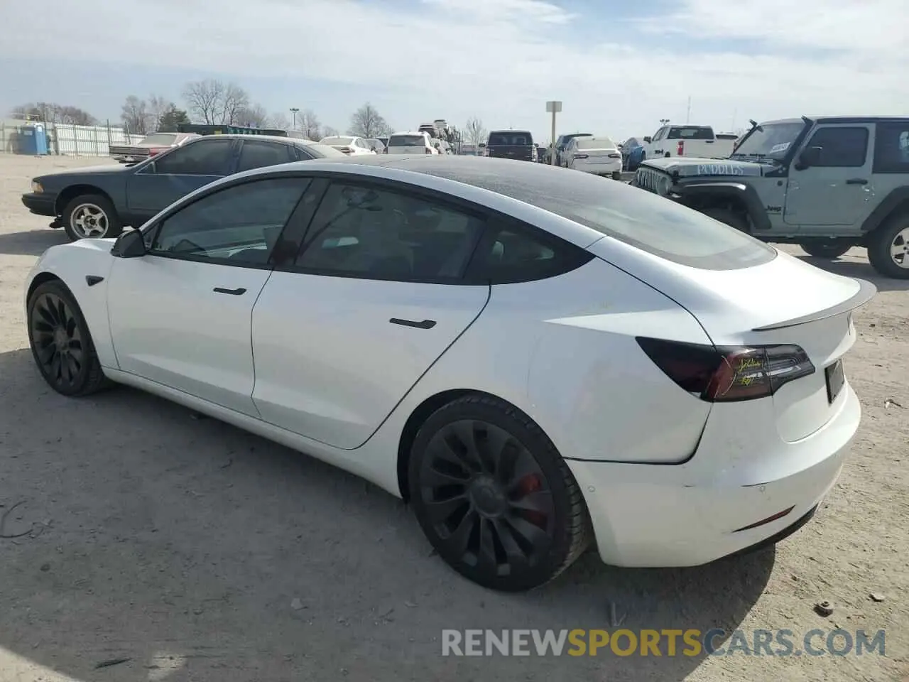 2 Фотография поврежденного автомобиля 5YJ3E1EC7NF294321 TESLA MODEL 3 2022