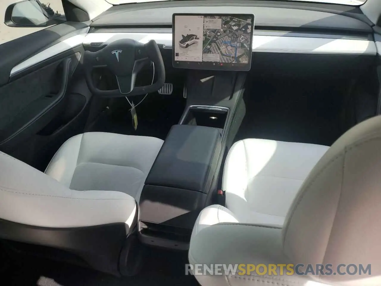 8 Фотография поврежденного автомобиля 5YJ3E1EC7NF294321 TESLA MODEL 3 2022
