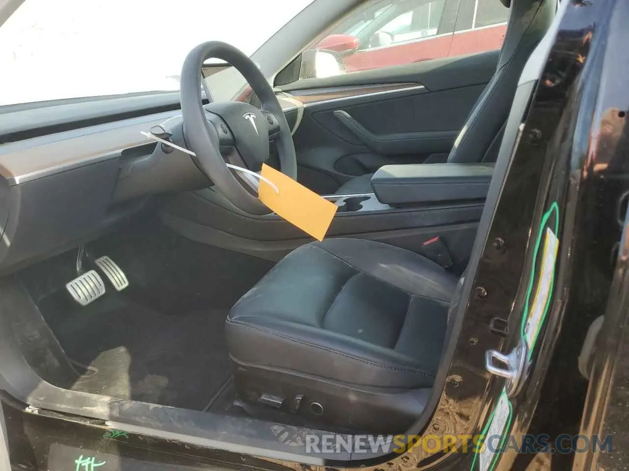 7 Photograph of a damaged car 5YJ3E1EC8NF357247 TESLA MODEL 3 2022