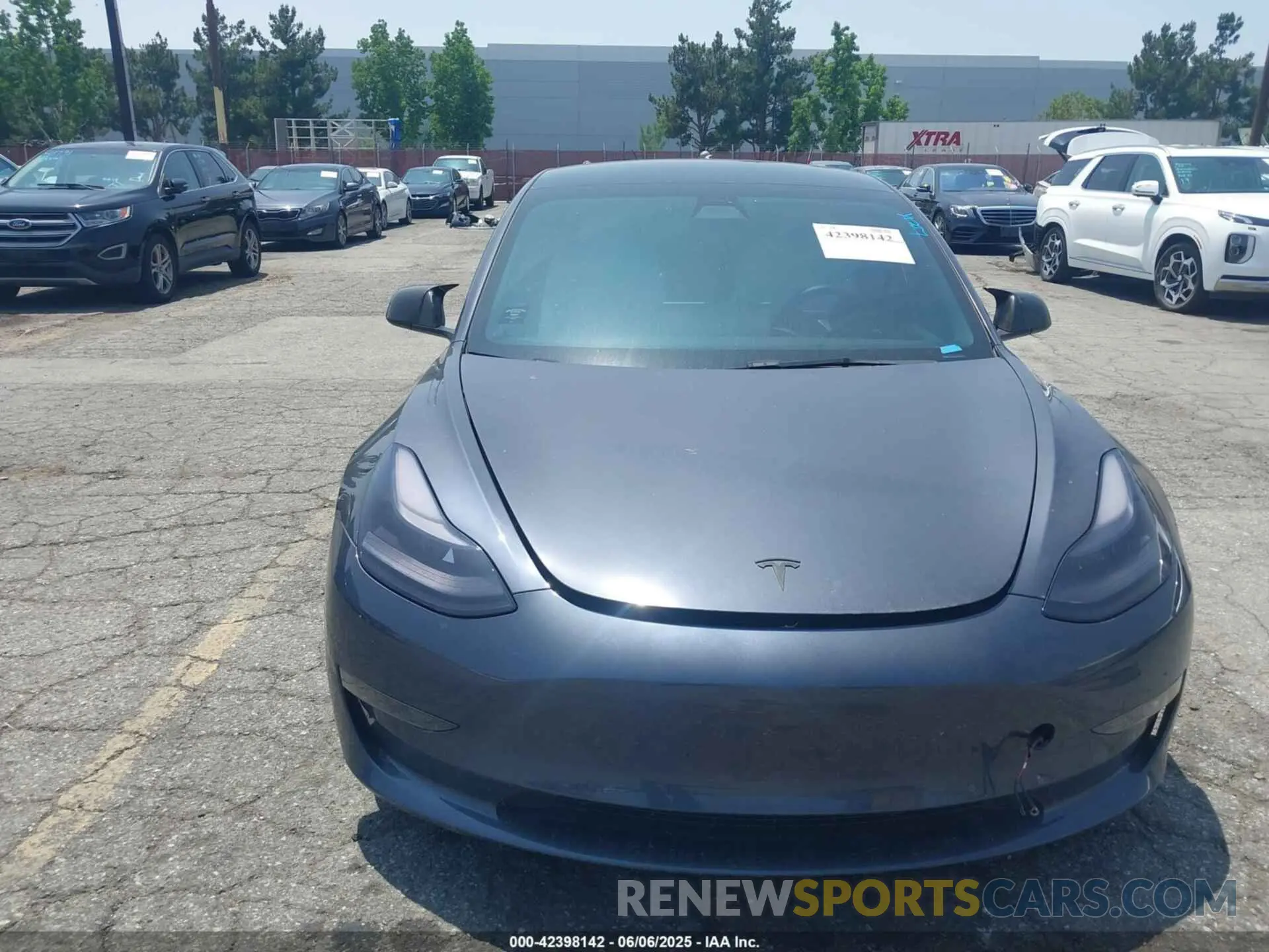 6 Фотография поврежденного автомобиля 5YJ3E1EC9NF154920 TESLA MODEL 3 2022