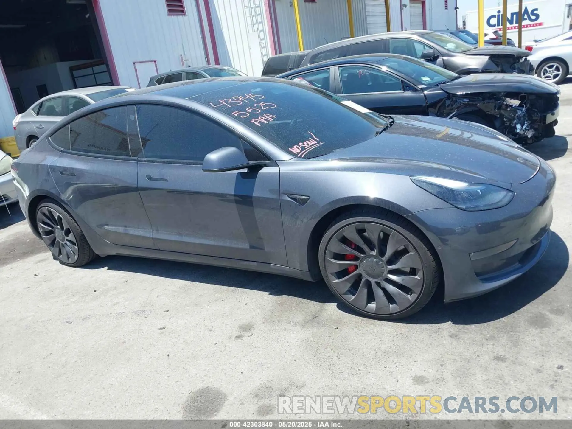 13 Photograph of a damaged car 5YJ3E1EC9NF210936 TESLA MODEL 3 2022