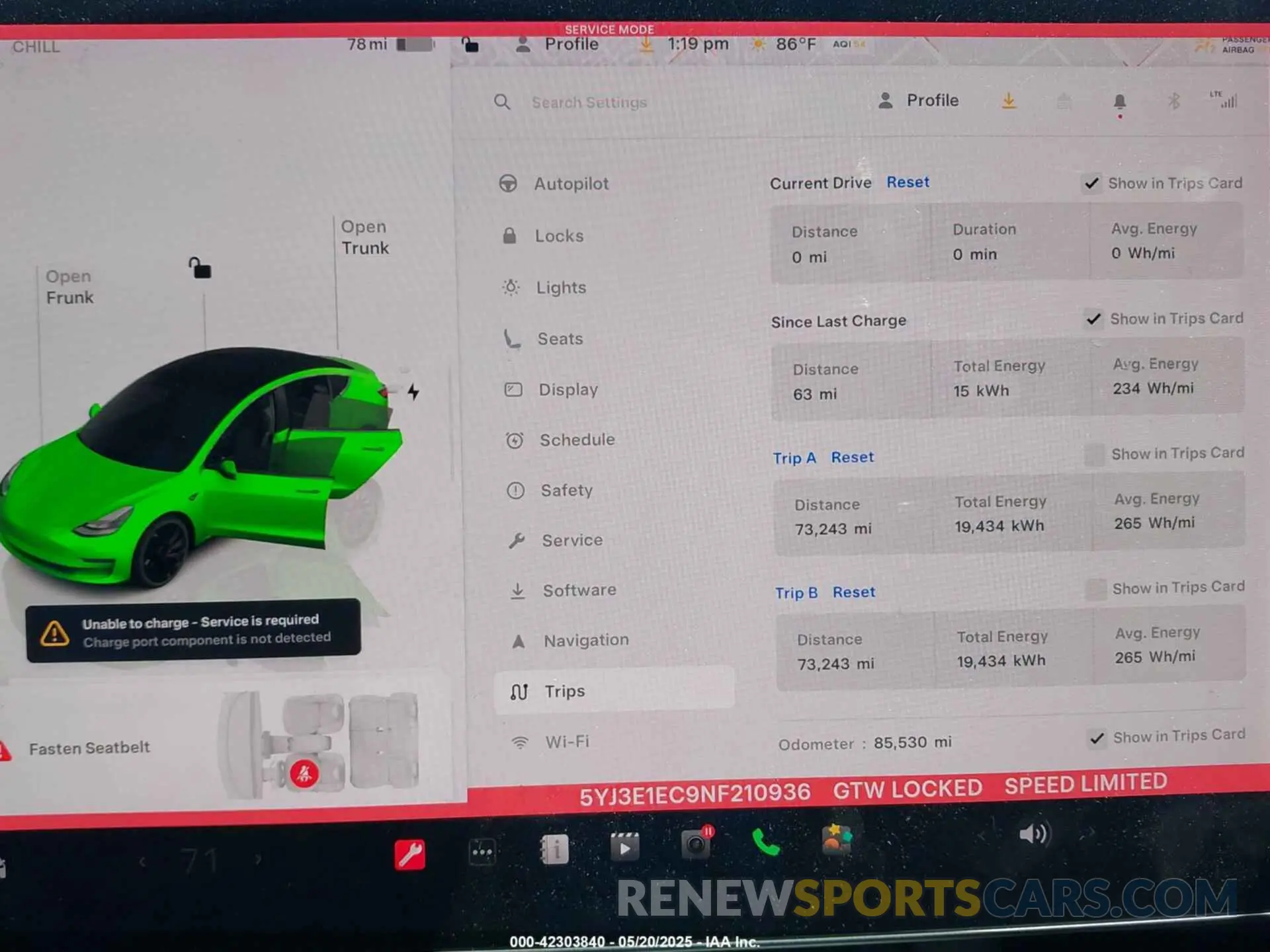 15 Photograph of a damaged car 5YJ3E1EC9NF210936 TESLA MODEL 3 2022