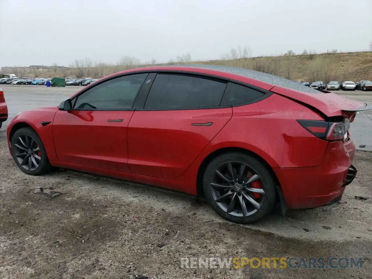 2 Фотография поврежденного автомобиля 5YJ3E1EC9NF236839 TESLA MODEL 3 2022