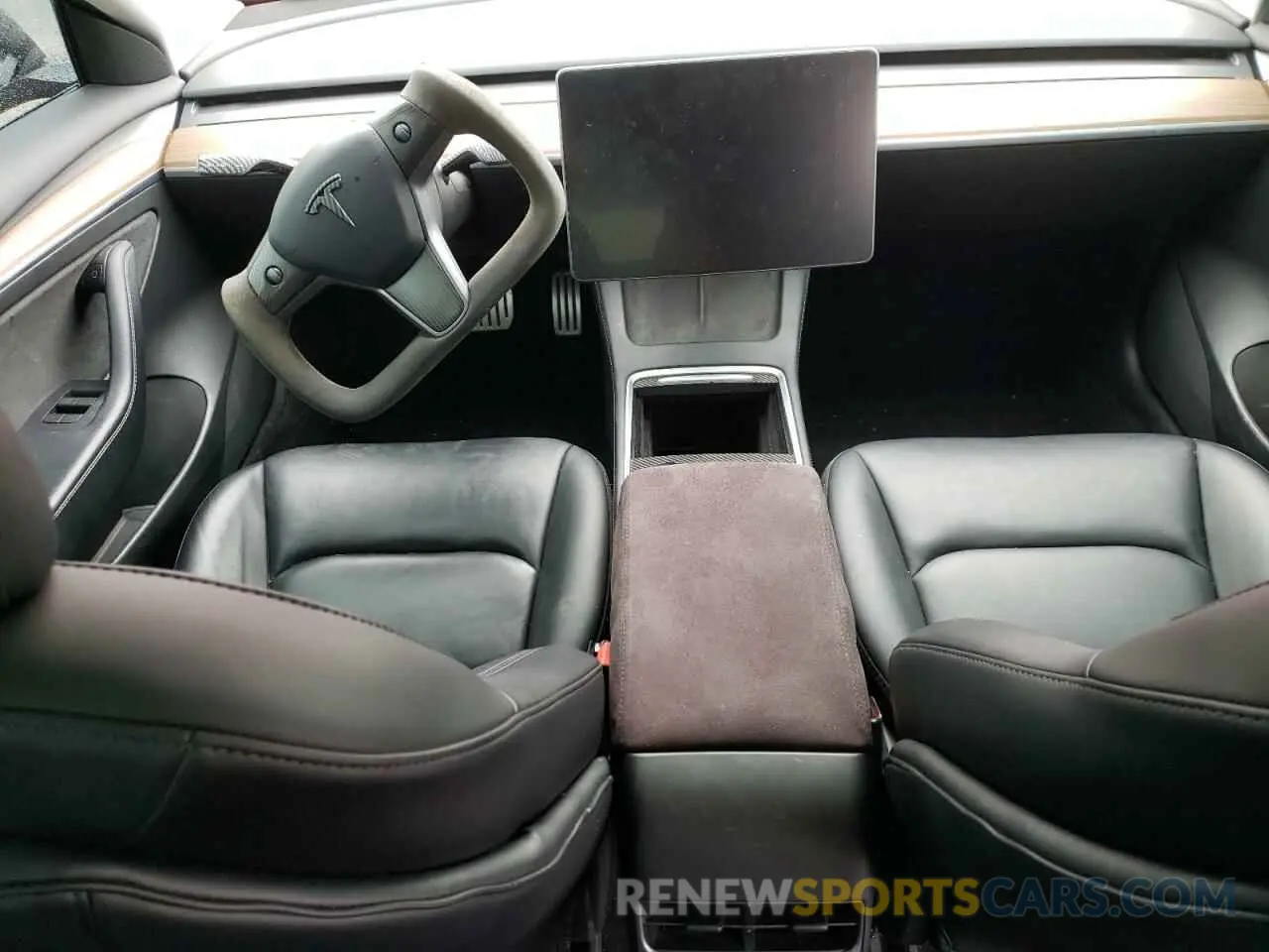 8 Фотография поврежденного автомобиля 5YJ3E1EC9NF236839 TESLA MODEL 3 2022
