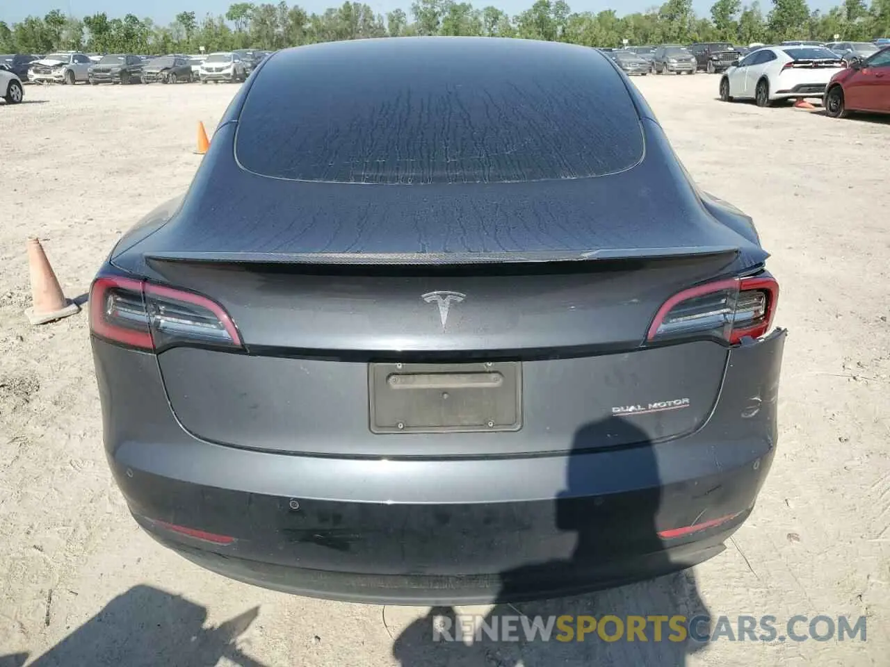 6 Фотография поврежденного автомобиля 5YJ3E1EC9NF247839 TESLA MODEL 3 2022