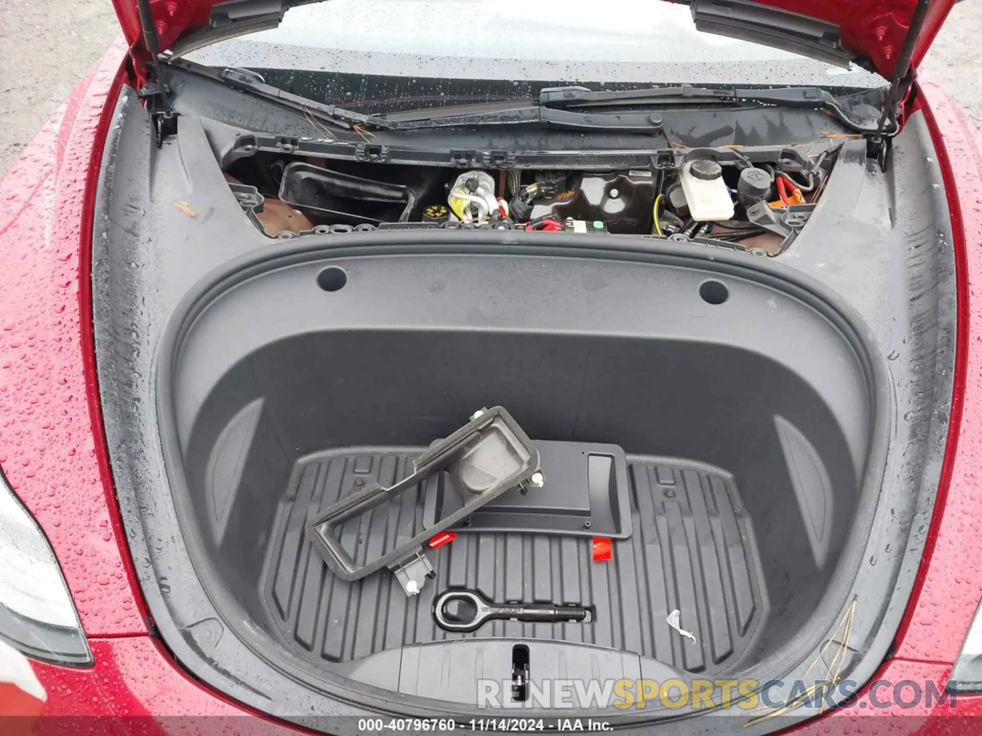 10 Photograph of a damaged car 5YJ3E1EC9NF316979 TESLA MODEL 3 2022