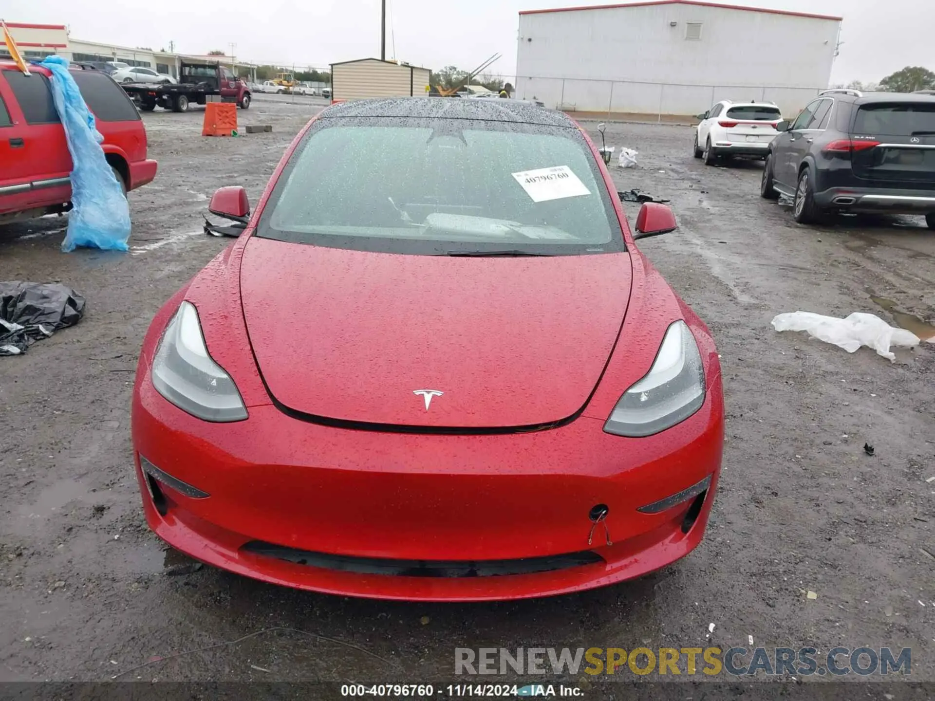 12 Photograph of a damaged car 5YJ3E1EC9NF316979 TESLA MODEL 3 2022