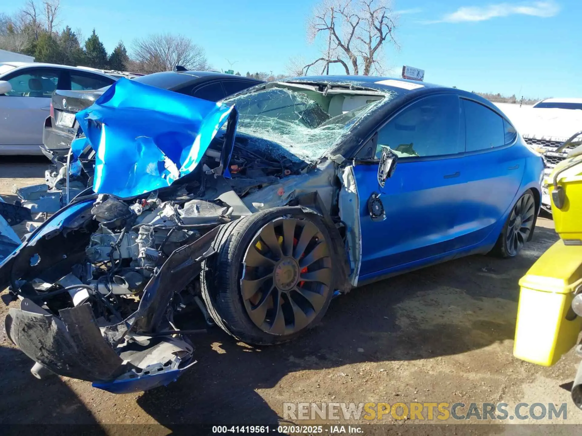 13 Фотография поврежденного автомобиля 5YJ3E1EC9NF337945 TESLA MODEL 3 2022