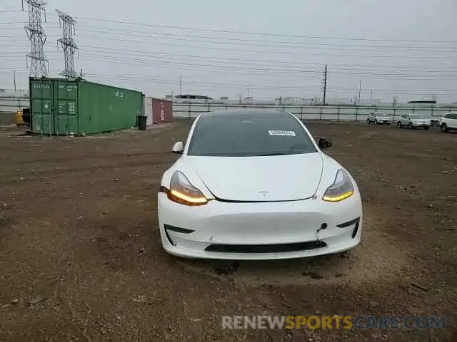 10 Фотография поврежденного автомобиля 5YJ3E1EC9NF346791 TESLA MODEL 3 2022