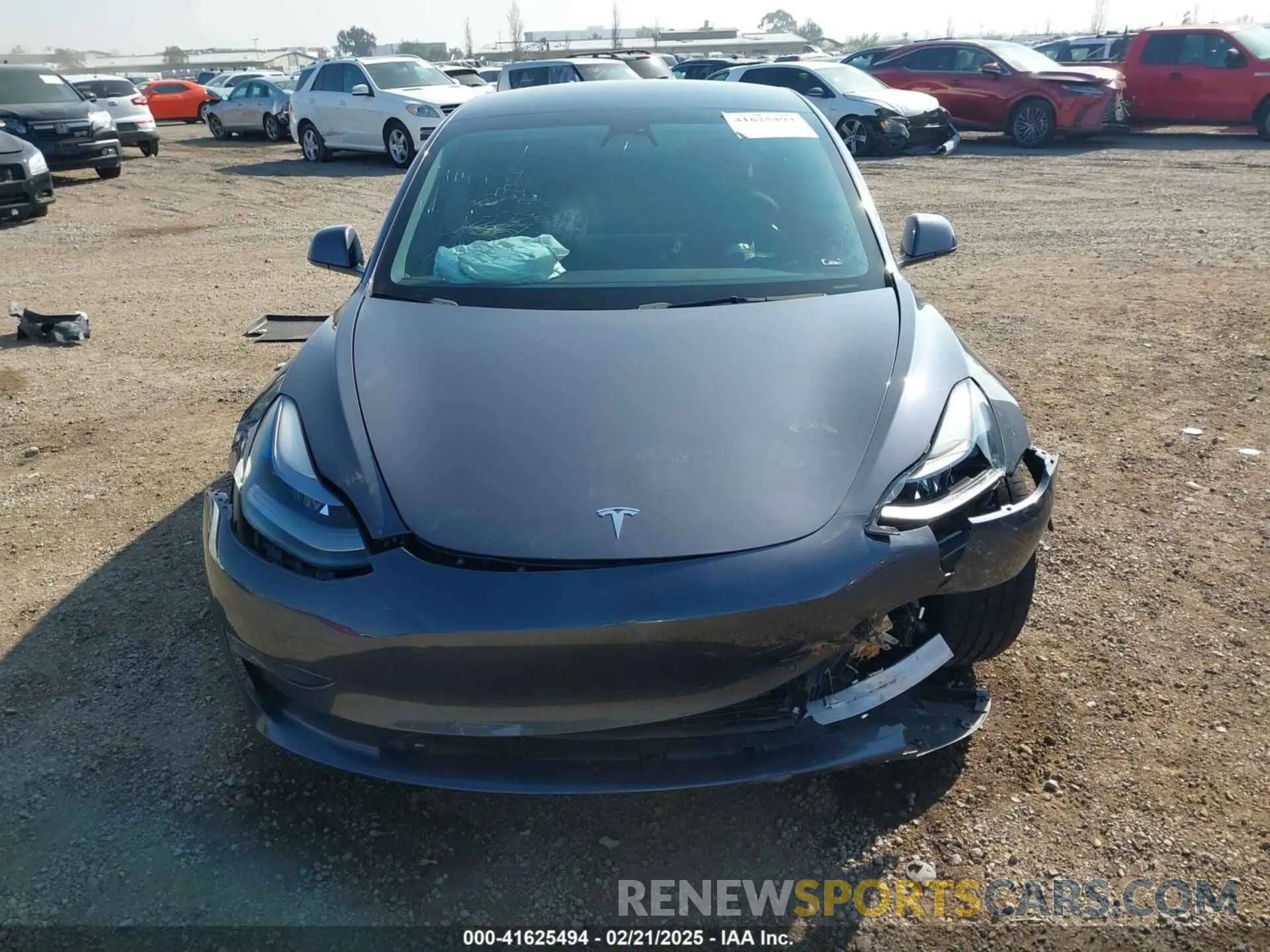 11 Photograph of a damaged car 5YJ3E1ECXNF264830 TESLA MODEL 3 2022