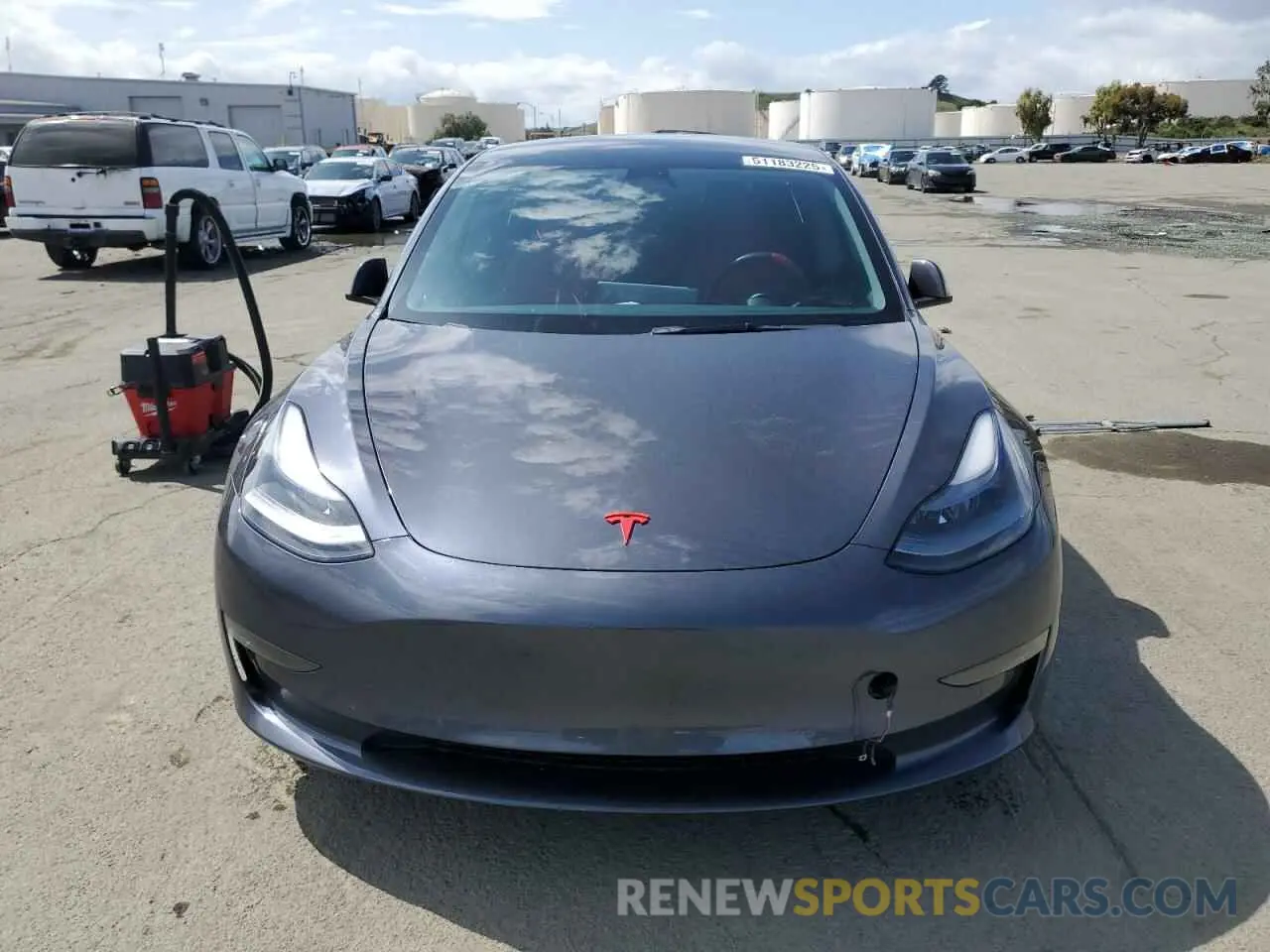 5 Фотография поврежденного автомобиля 5YJ3E1ECXNF266805 TESLA MODEL 3 2022