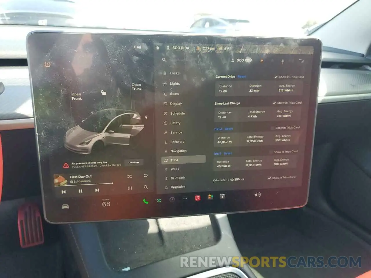 9 Фотография поврежденного автомобиля 5YJ3E1ECXNF266805 TESLA MODEL 3 2022