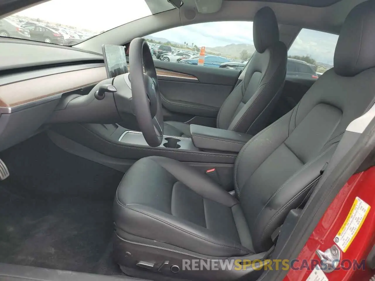 7 Photograph of a damaged car 5YJ3E1ECXNF295947 TESLA MODEL 3 2022