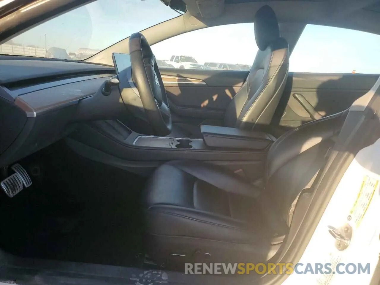 7 Фотография поврежденного автомобиля 5YJ3E1ECXNF354477 TESLA MODEL 3 2022