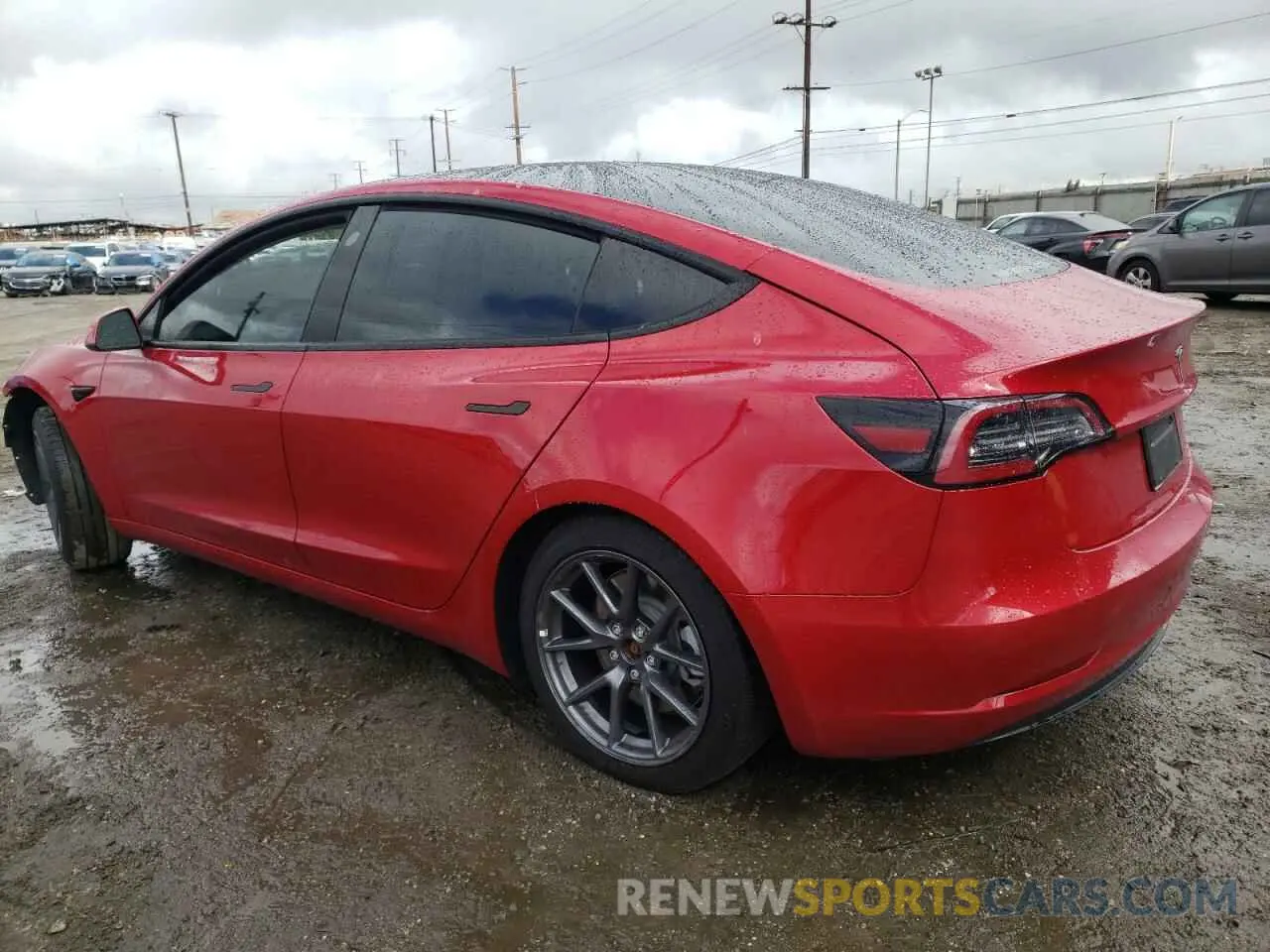 2 Photograph of a damaged car 5YJ3E1EA0PF384959 TESLA MODEL 3 2023