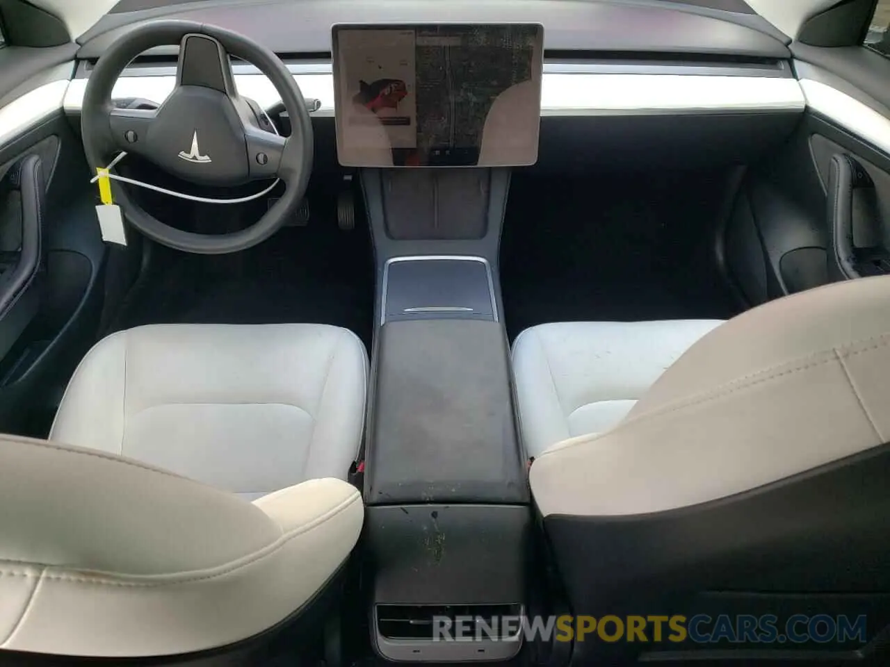 8 Photograph of a damaged car 5YJ3E1EA0PF384959 TESLA MODEL 3 2023