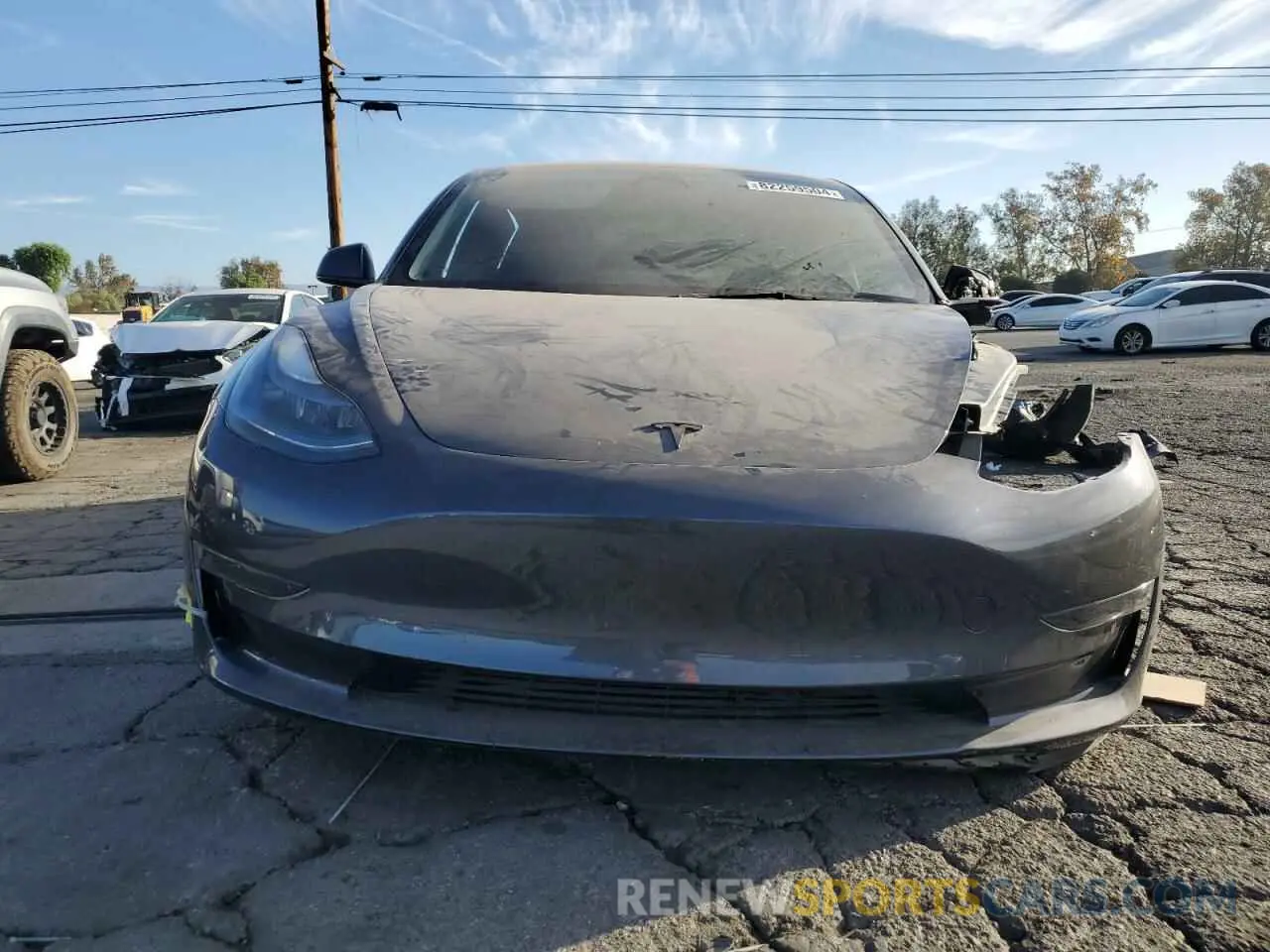 5 Фотография поврежденного автомобиля 5YJ3E1EA0PF385089 TESLA MODEL 3 2023