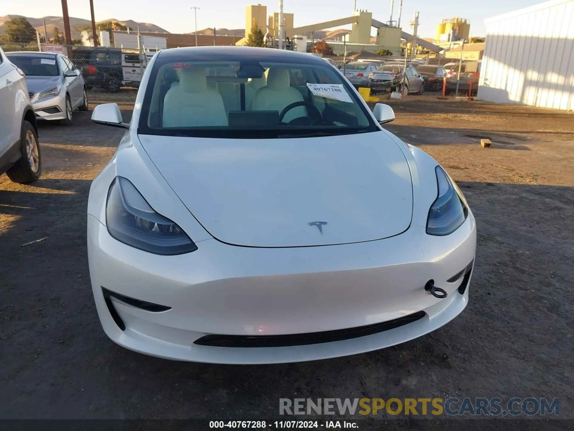 13 Photograph of a damaged car 5YJ3E1EA0PF422609 TESLA MODEL 3 2023