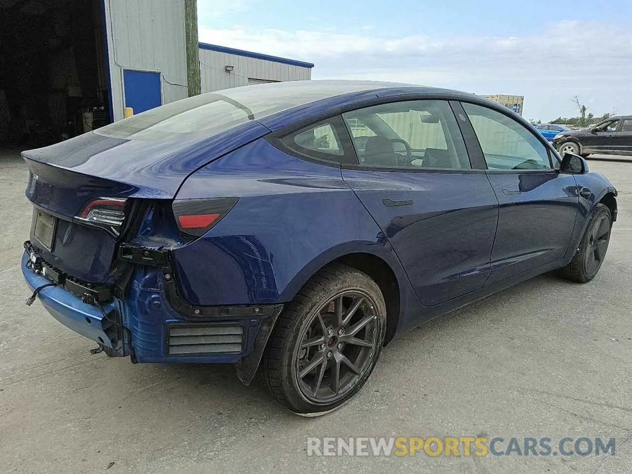3 Photograph of a damaged car 5YJ3E1EA0PF447784 TESLA MODEL 3 2023