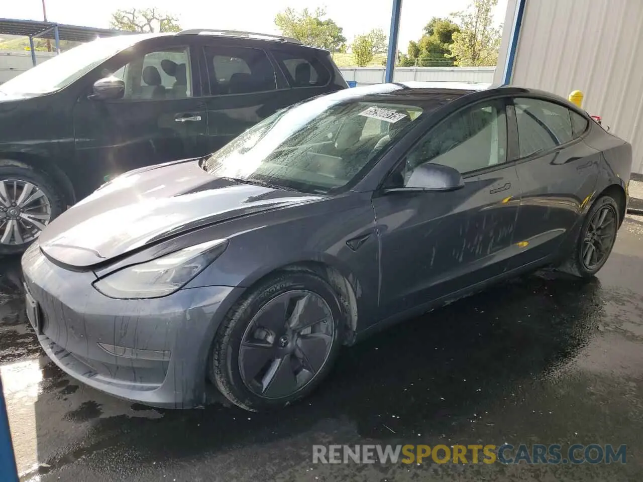 1 Фотография поврежденного автомобиля 5YJ3E1EA0PF449499 TESLA MODEL 3 2023