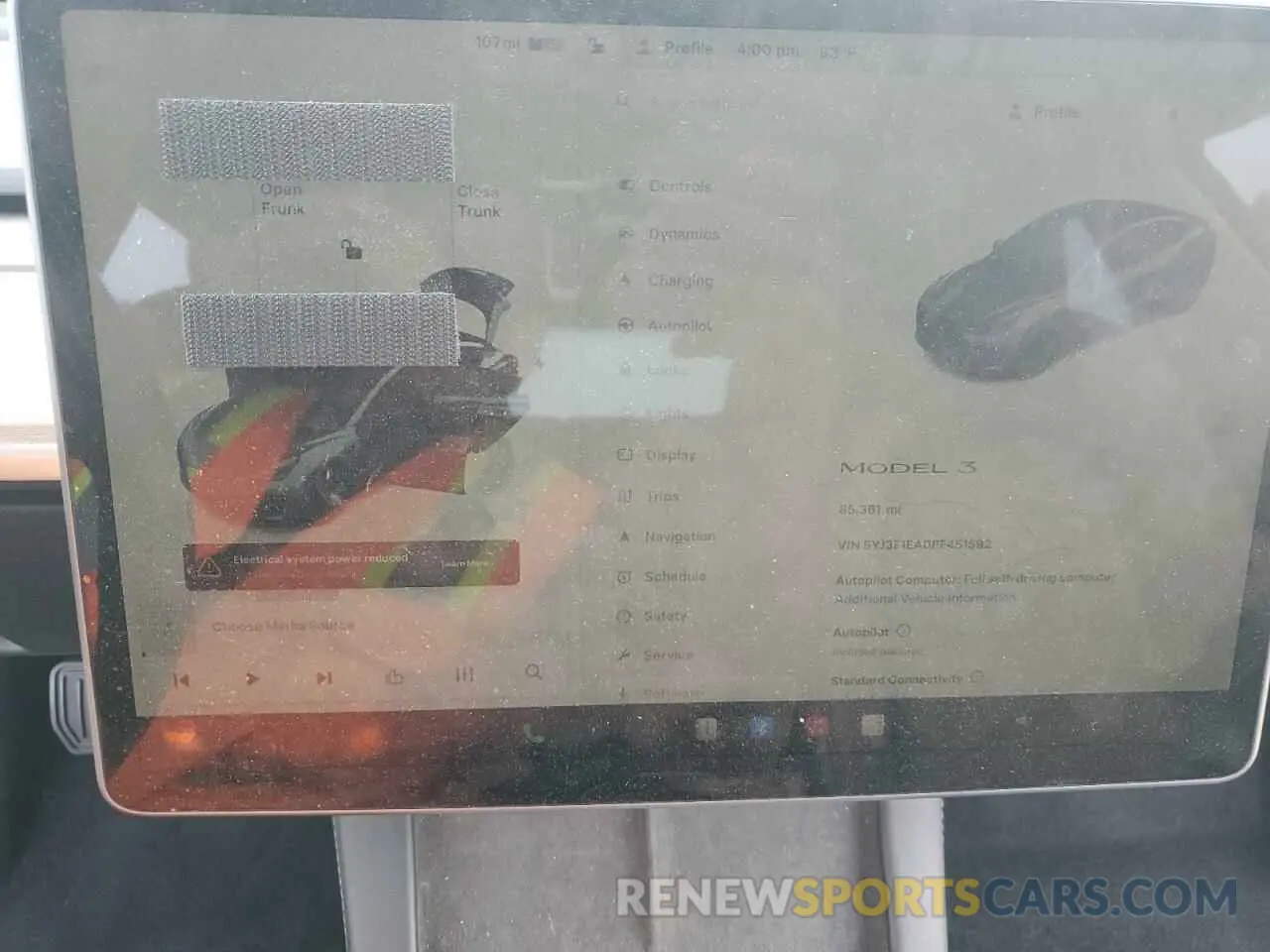 9 Photograph of a damaged car 5YJ3E1EA0PF451592 TESLA MODEL 3 2023