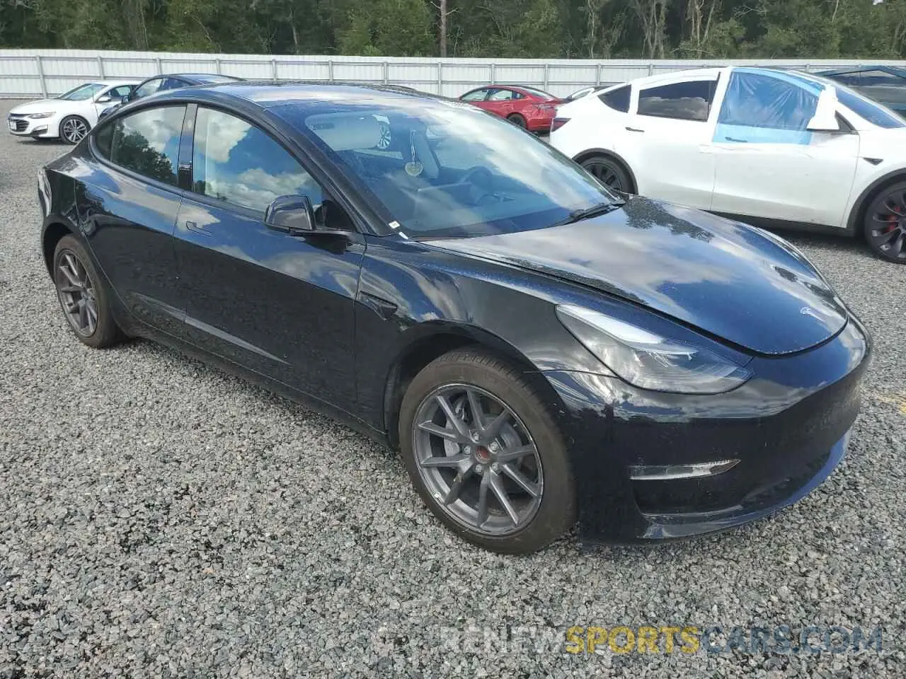 4 Photograph of a damaged car 5YJ3E1EA0PF455481 TESLA MODEL 3 2023