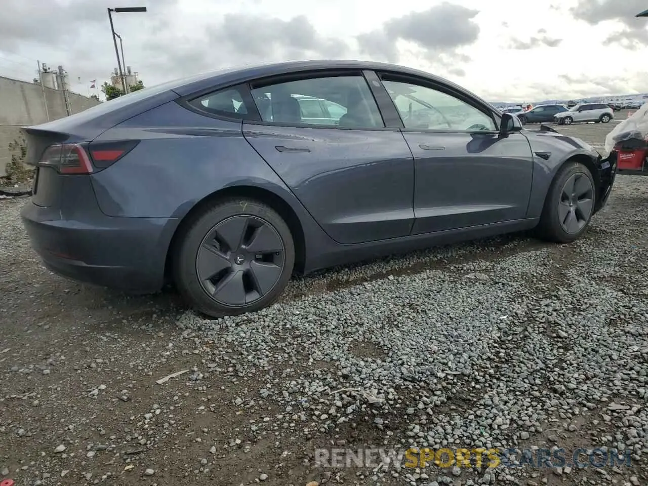 3 Photograph of a damaged car 5YJ3E1EA0PF458851 TESLA MODEL 3 2023