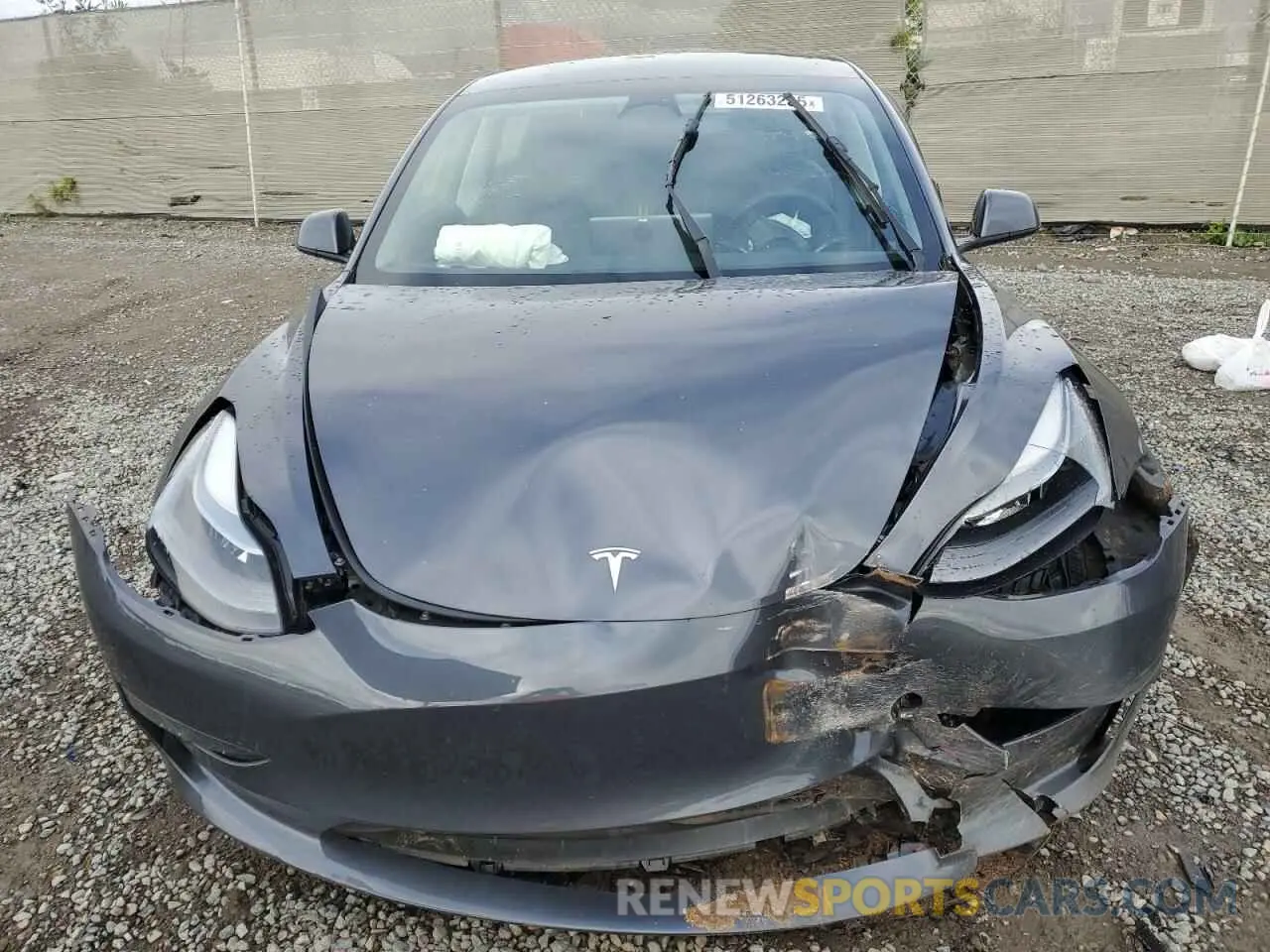 5 Photograph of a damaged car 5YJ3E1EA0PF458851 TESLA MODEL 3 2023