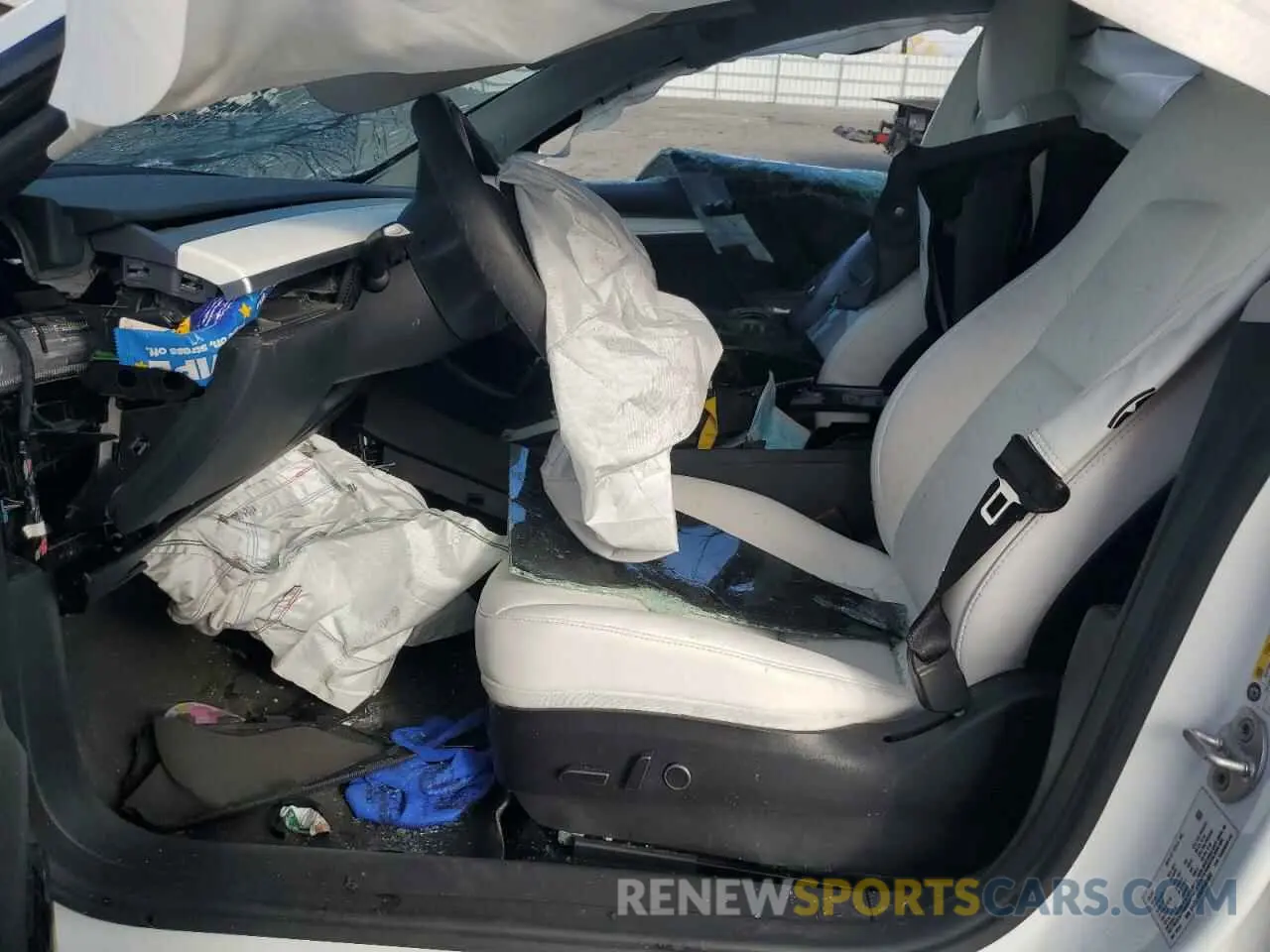 7 Фотография поврежденного автомобиля 5YJ3E1EA0PF466982 TESLA MODEL 3 2023