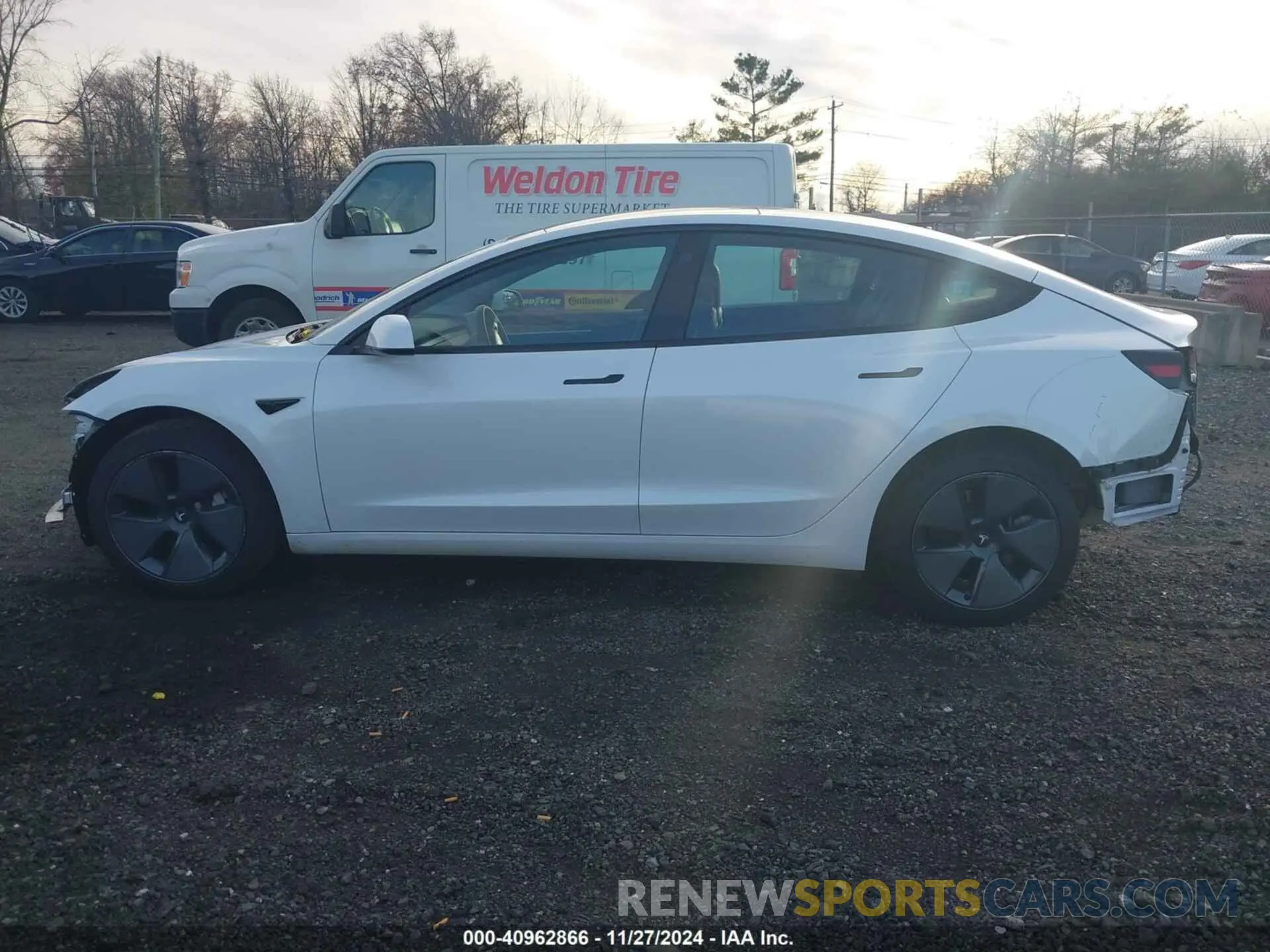 13 Photograph of a damaged car 5YJ3E1EA0PF467503 TESLA MODEL 3 2023