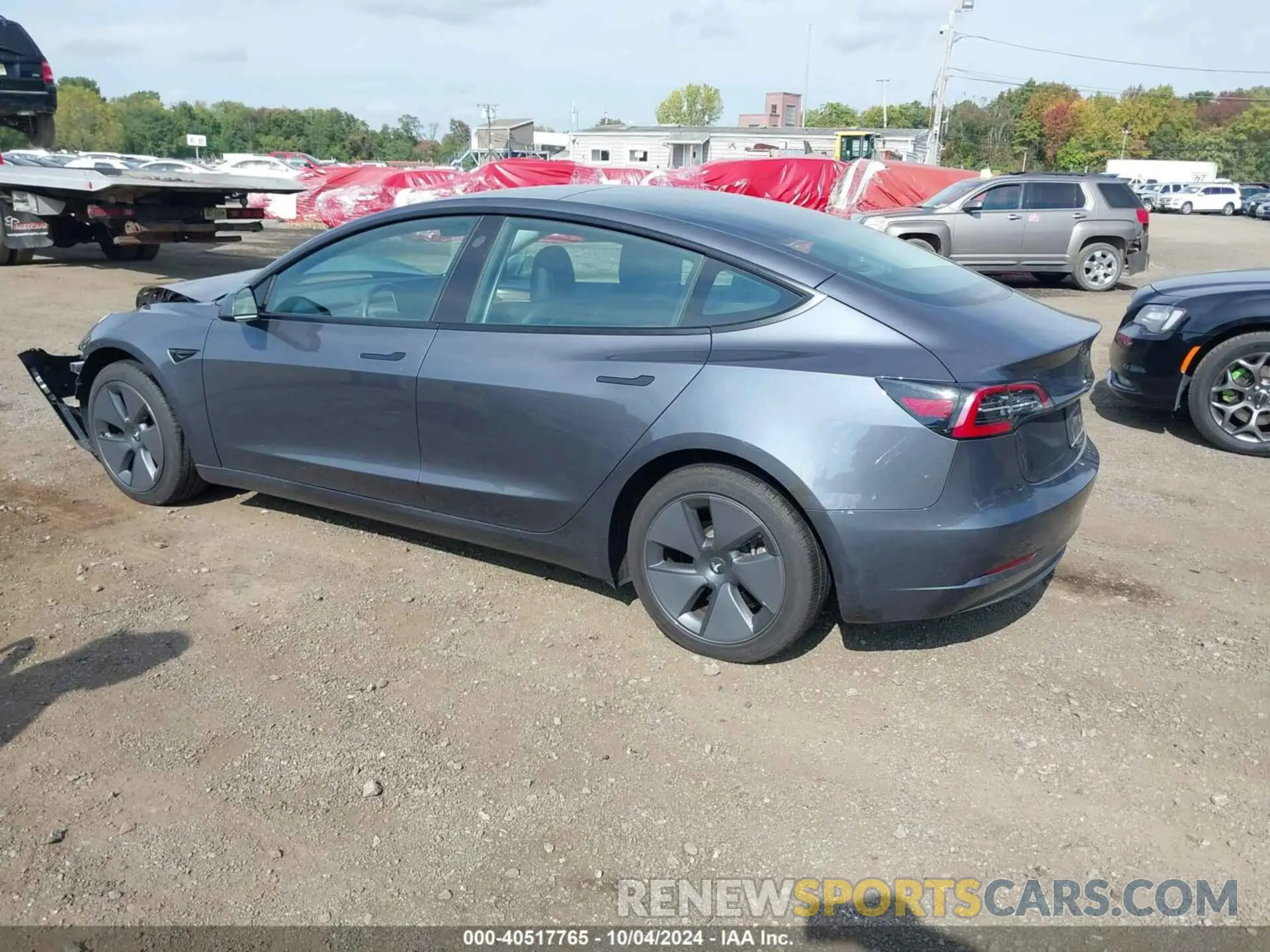 3 Photograph of a damaged car 5YJ3E1EA0PF470126 TESLA MODEL 3 2023