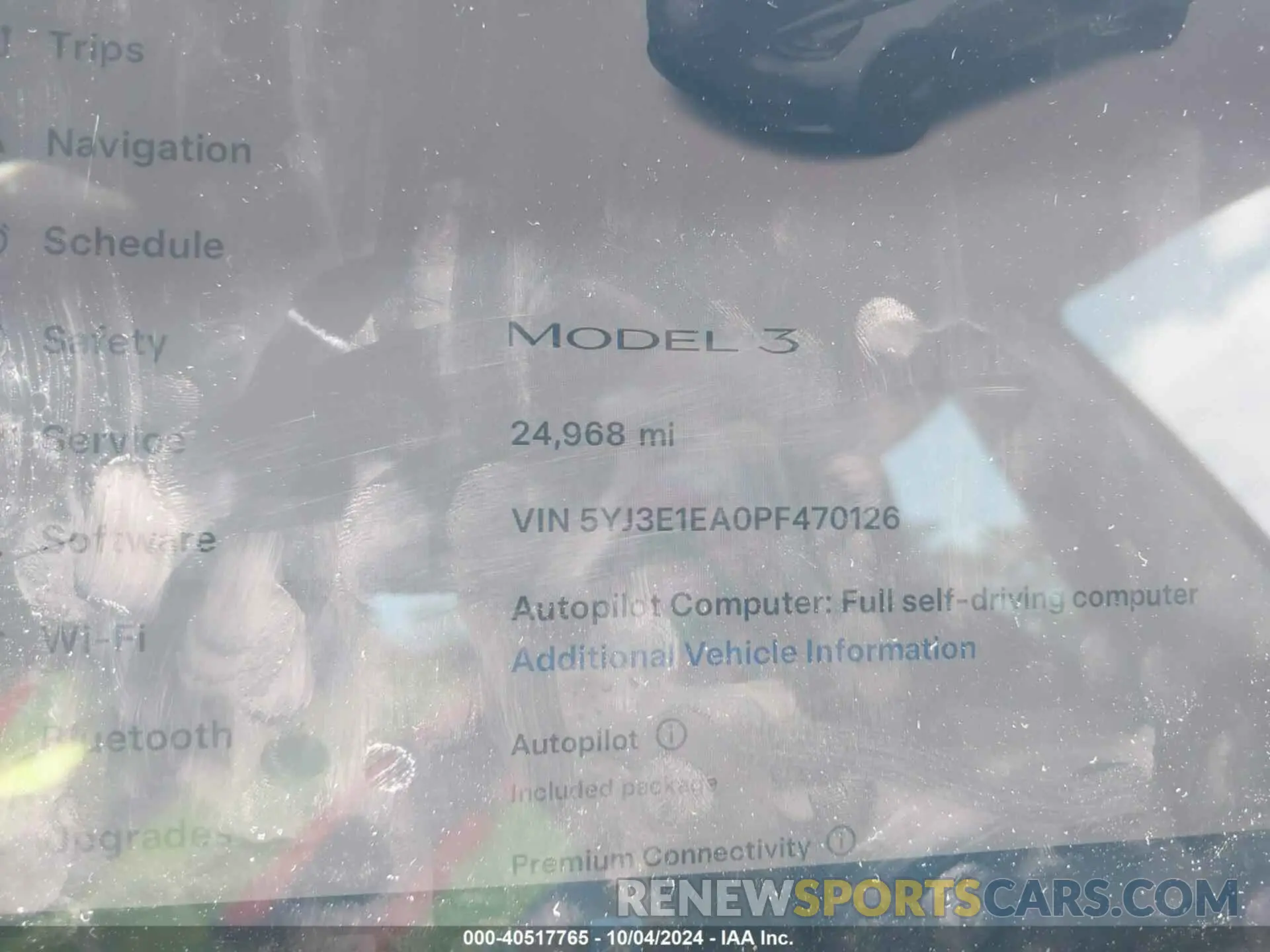 7 Photograph of a damaged car 5YJ3E1EA0PF470126 TESLA MODEL 3 2023