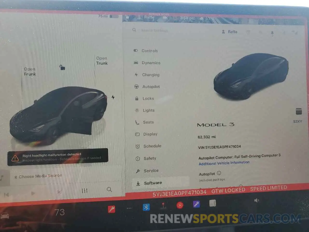 9 Фотография поврежденного автомобиля 5YJ3E1EA0PF471034 TESLA MODEL 3 2023
