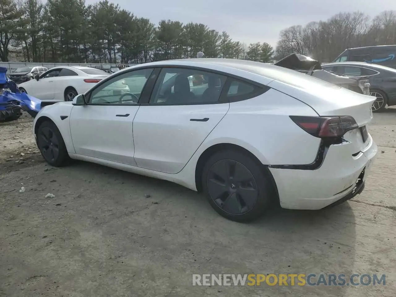 2 Фотография поврежденного автомобиля 5YJ3E1EA0PF487458 TESLA MODEL 3 2023