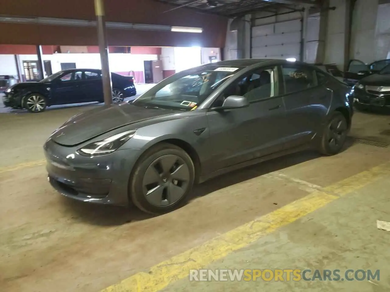 1 Фотография поврежденного автомобиля 5YJ3E1EA0PF501892 TESLA MODEL 3 2023