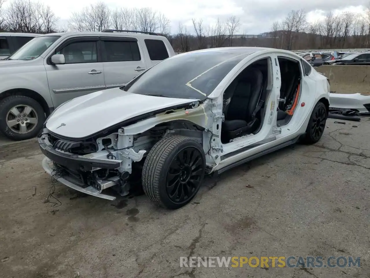 1 Фотография поврежденного автомобиля 5YJ3E1EA0PF509331 TESLA MODEL 3 2023