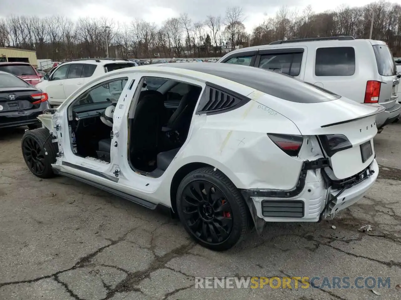 2 Фотография поврежденного автомобиля 5YJ3E1EA0PF509331 TESLA MODEL 3 2023