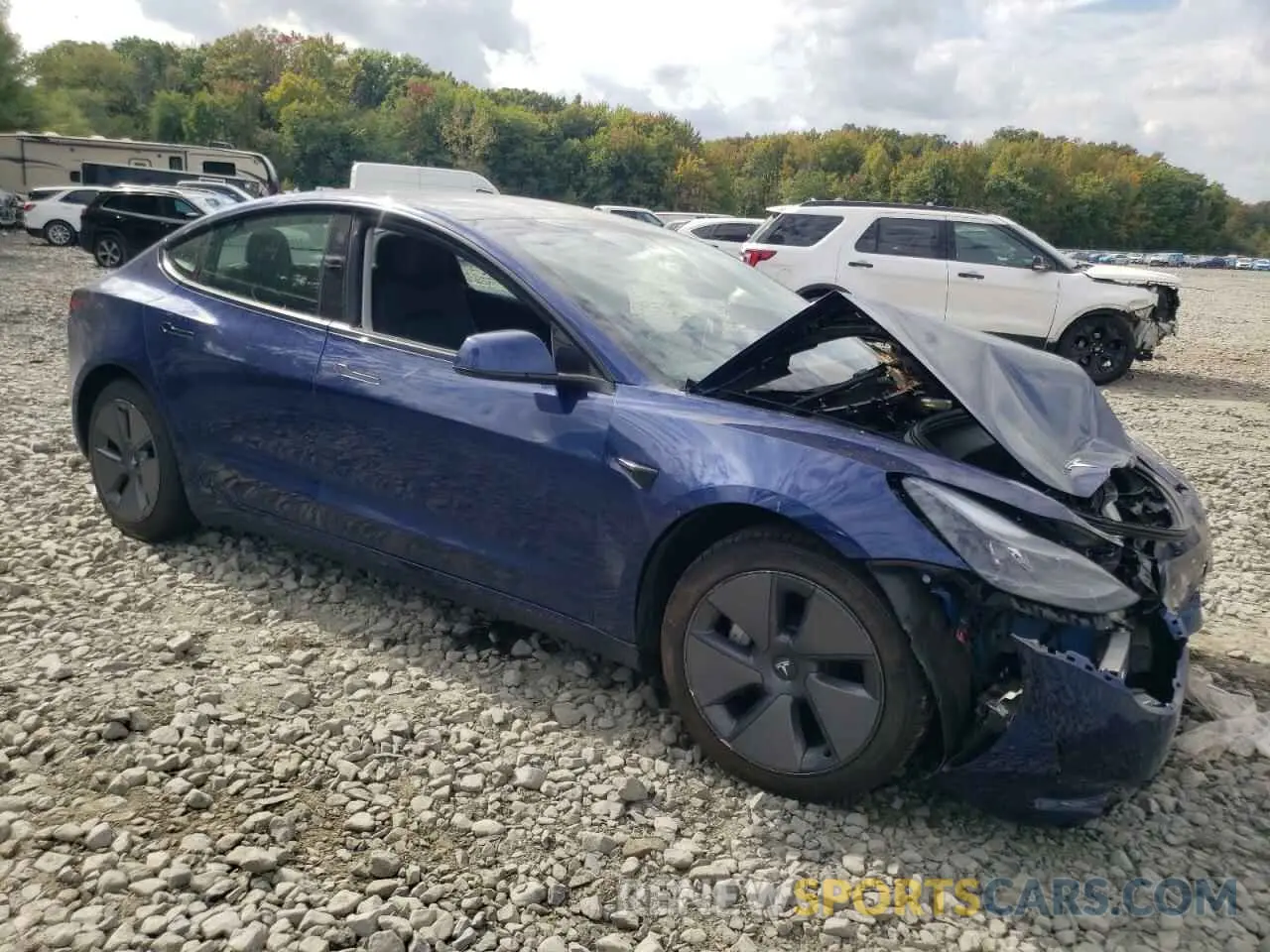 4 Фотография поврежденного автомобиля 5YJ3E1EA0PF512651 TESLA MODEL 3 2023