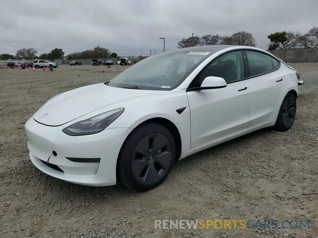 1 Фотография поврежденного автомобиля 5YJ3E1EA0PF516666 TESLA MODEL 3 2023