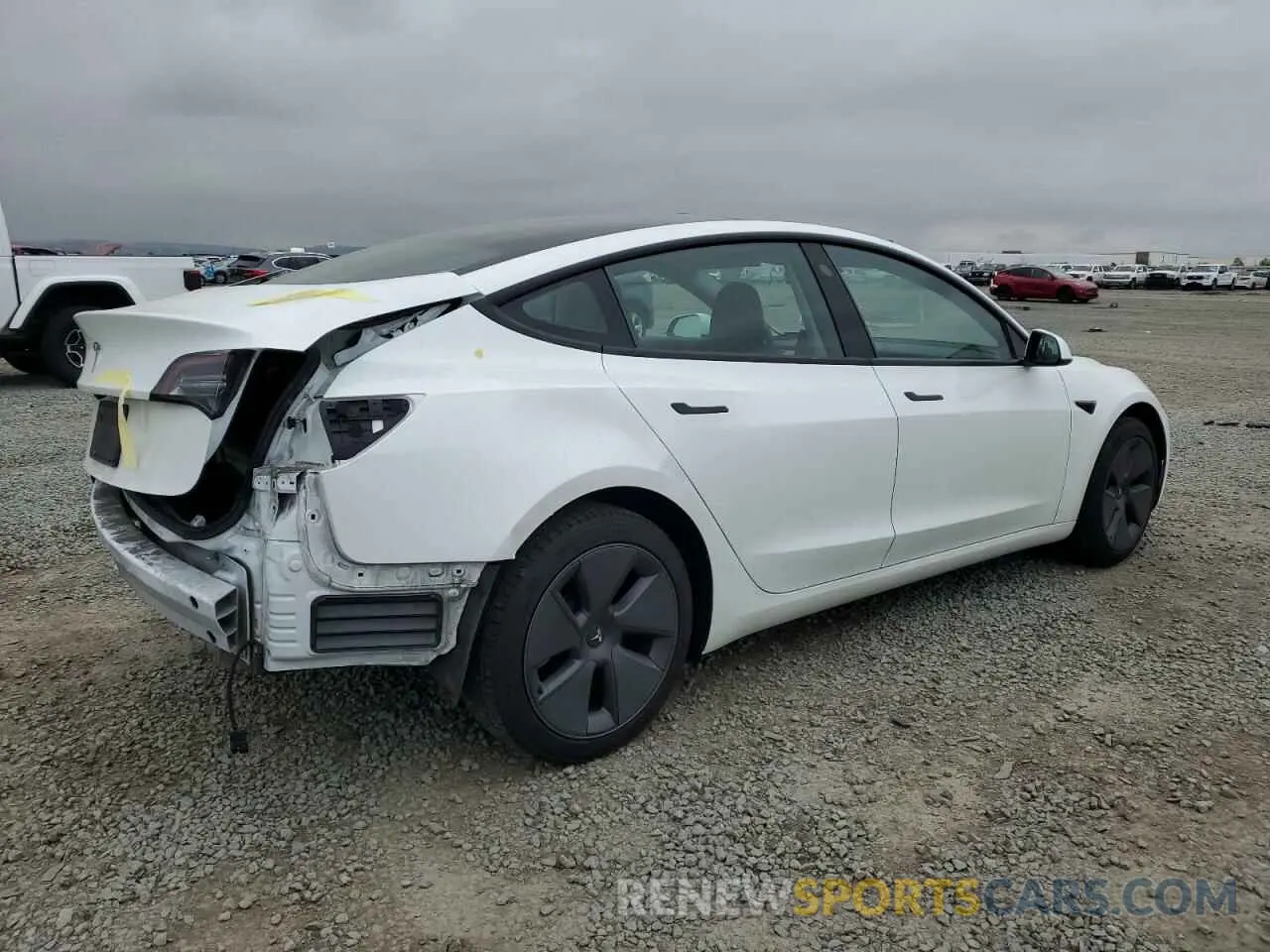 3 Фотография поврежденного автомобиля 5YJ3E1EA0PF516666 TESLA MODEL 3 2023