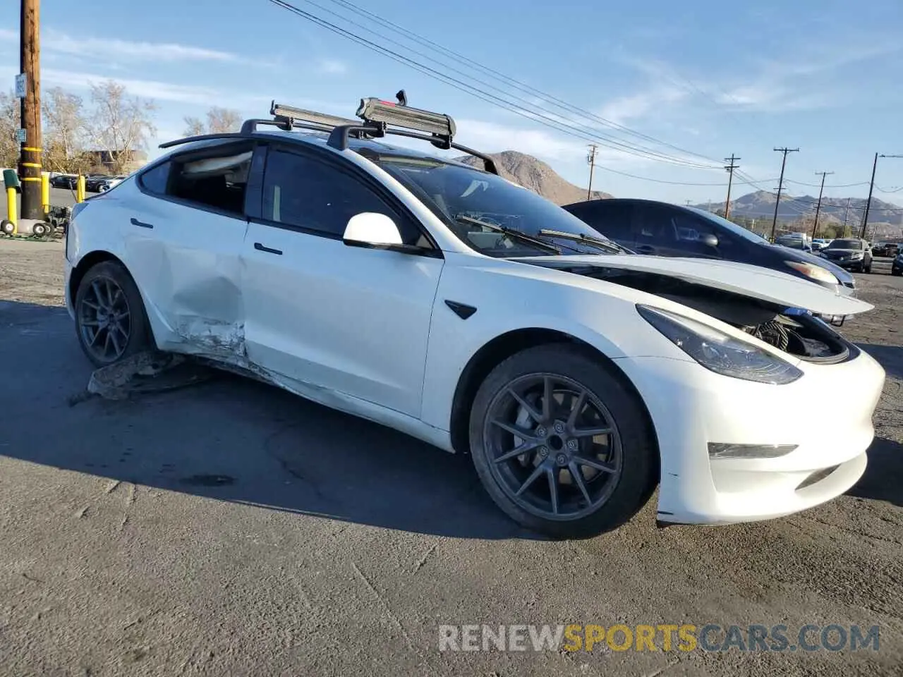 4 Photograph of a damaged car 5YJ3E1EA0PF541244 TESLA MODEL 3 2023