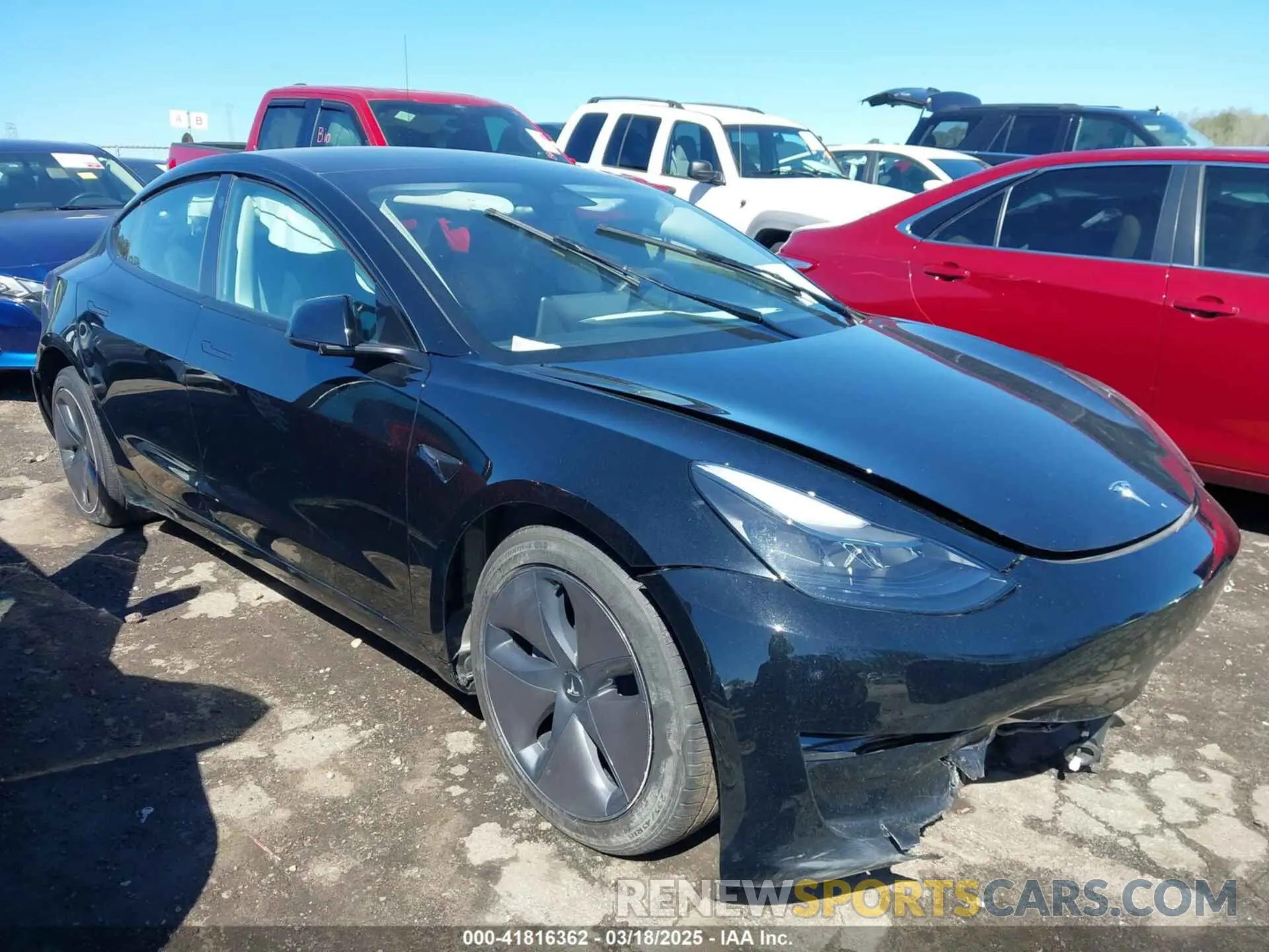 13 Фотография поврежденного автомобиля 5YJ3E1EA0PF546332 TESLA MODEL 3 2023